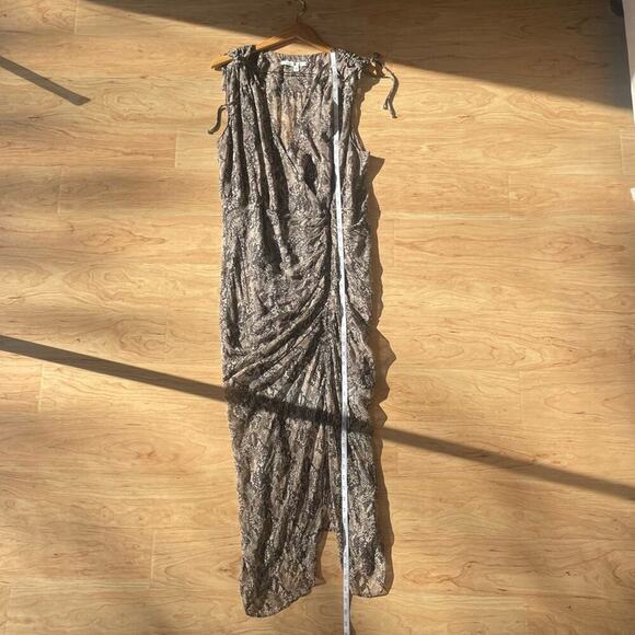|Veronica Beard| Teagan Silk Dress Snakeskin Print Size 20* NWT Plus Size - Picture 2 of 9